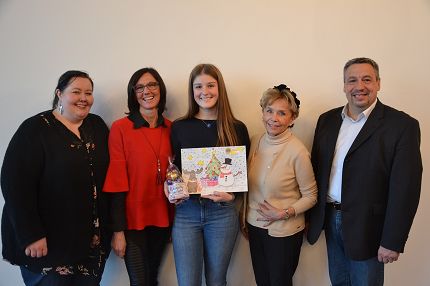 Bild für Adventskalender prämiert